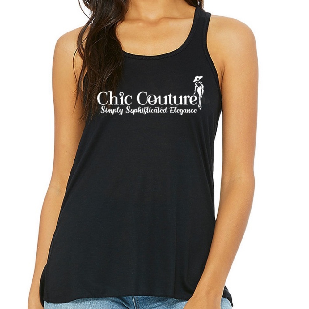 🎉 HP 🎉 “Chic Couture” Logo Tank
